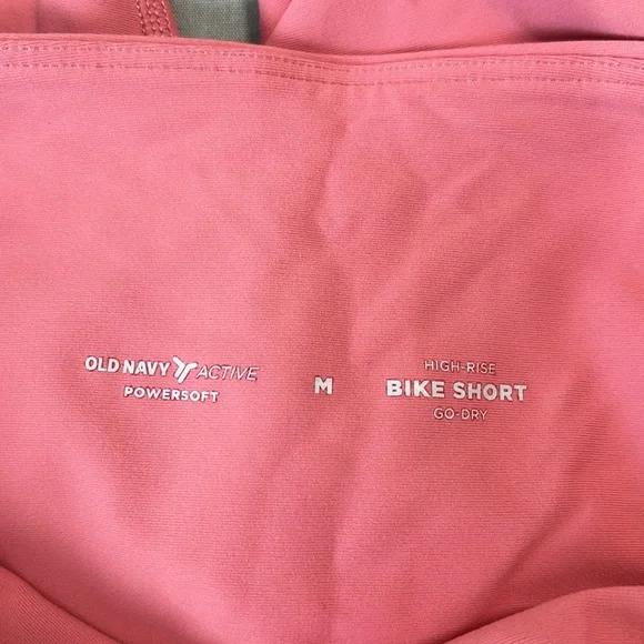 NWOT - Old Navy Active Powersoft High Waist Bike Shorts Size M - Picture 4 of 6